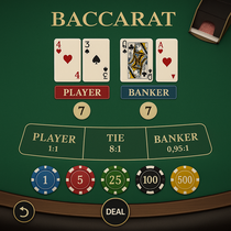 Sportuna - Baccarat Table - High Roller Slovenia
